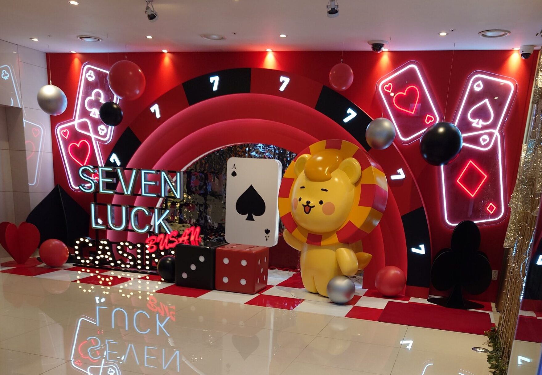 【韓国/釜山（プサン）/カジノ】　　　　　　　　　　　　　　　　　　　　　　　　　　　　　　　　　　　　　　　　　セブンラックカジノ 釜山ロッテ店（ロッテホテル内）